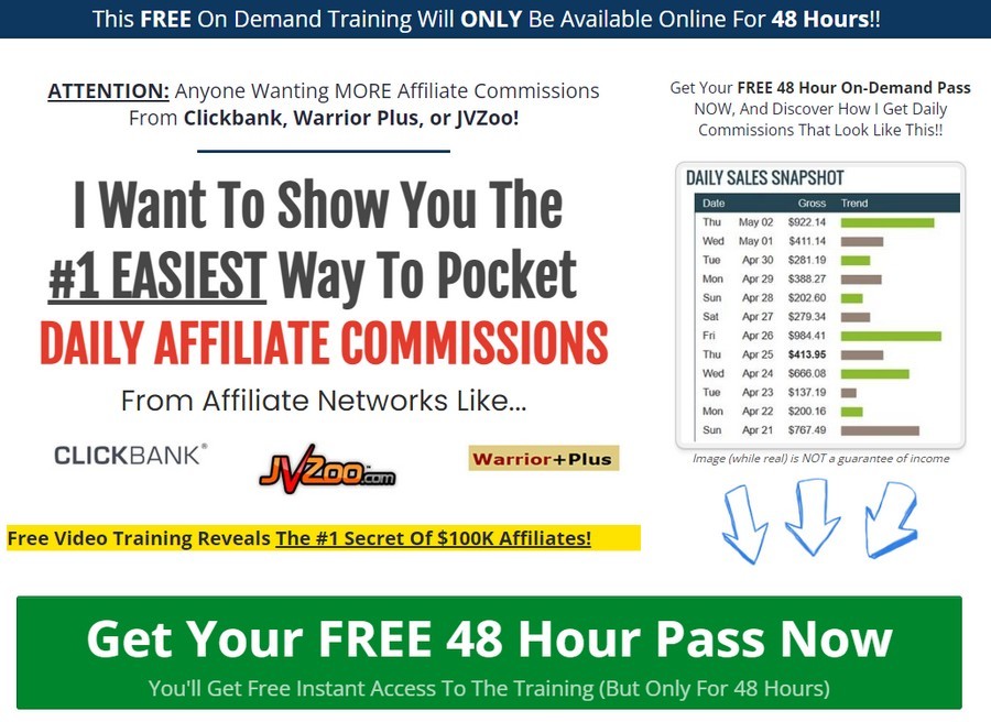 Click Here To Pocket Daily Affiliate Commissions